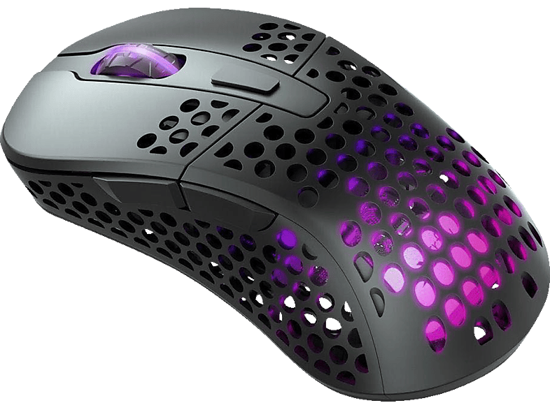CHERRY XTRFY Gaming RGB Maus, Schwarz kabellose M4