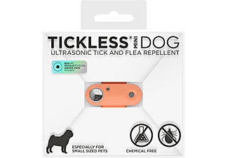 TICKLESS Mini Dog ultrahangos kullancs- és bolhariasztó kutyáknak, barack (DOG23HP)
