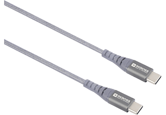 SKROSS Steel Line szinkronkábel USB-C  és  USB-C csatlakozóval - 120 cm