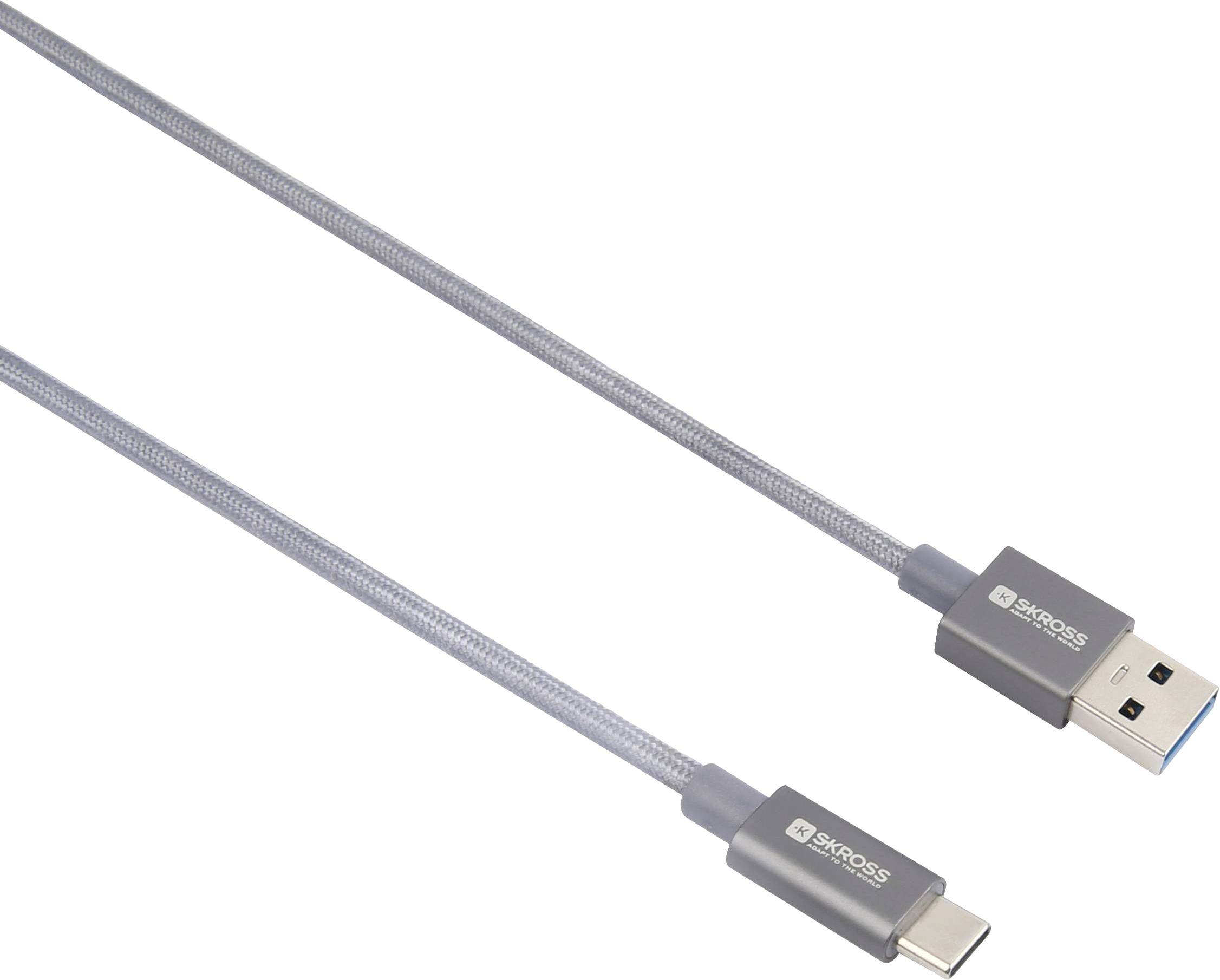 SKROSS Steel Line szinkronkábel USB C csatlakozóval - 120 cm