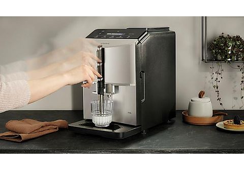 Kaffeevollautomat SIEMENS TF303E07 EQ300 Kaffeevollautomat Inox silver  metallic/Schwarz Keramik-Mahlwerk | MediaMarkt