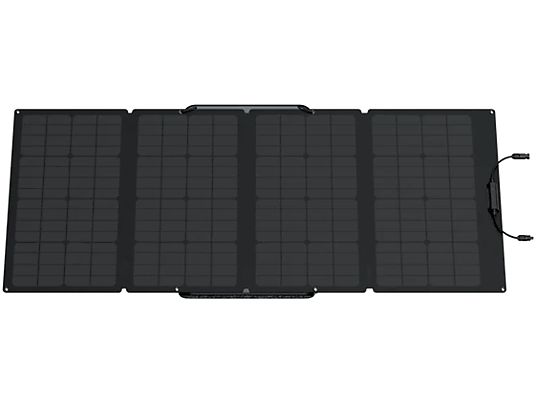 Panel solar - Panel solar EcoFlow 160W, Portátil, Plegable,  Silicio monocristalino, 5 kg, Negro