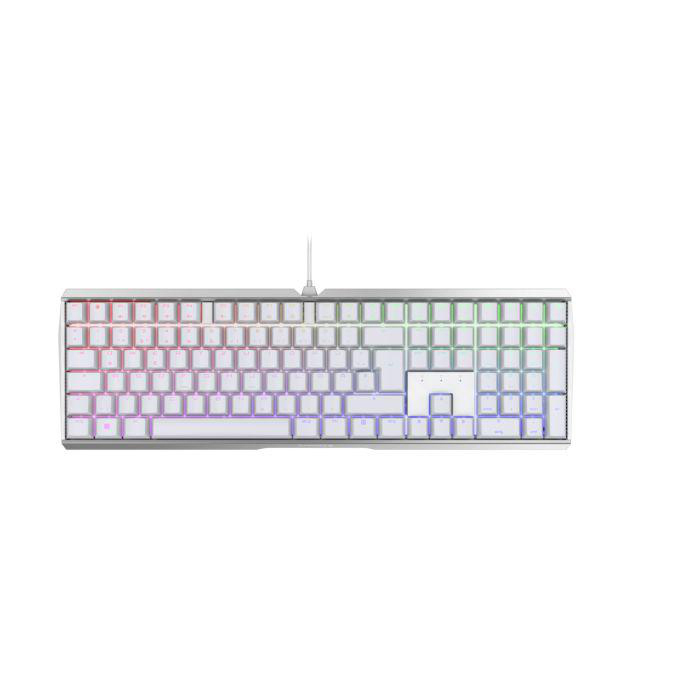 MX Tastatur, CHERRY 3.0S kabelgebunden, MX Weiß Red, Mechanisch, Cherry Gaming RGB,