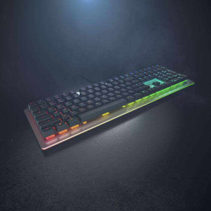 CHERRY MV3.0 RGB, Gaming Mechanisch, kabelgebunden, Tastatur, Schwarz/Grau
