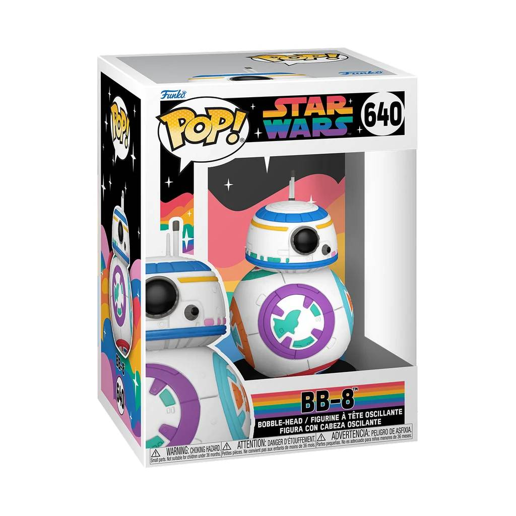 Figura Funko Pop! - Star Wars - BB-8 Pride, Vinilo