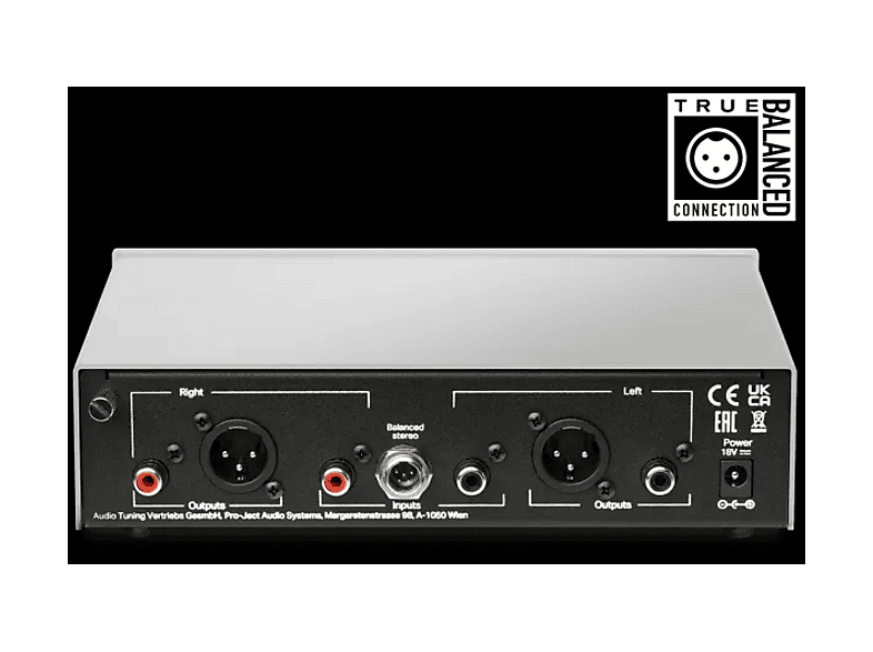 Pro-Ject Phono Box S3 B Einstiegs True Balanced Phono Vorstufe, Silber; Phonovorverstärker — Foto 2 von 2