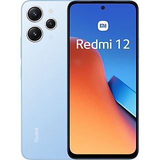 Móvil - Xiaomi Redmi 12, Sky Blue, 256 GB, 8 GB RAM, 6.79" MediaTek Helio G88, 5000 mAh, Android