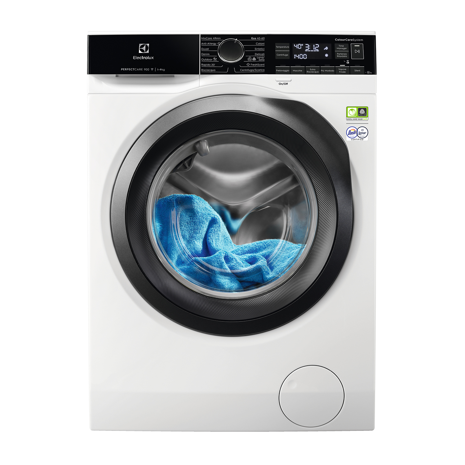 Electrolux Ew9F194Green Lavatrice, Caricamento frontale, 9 kg, 63,6 cm, Classe A