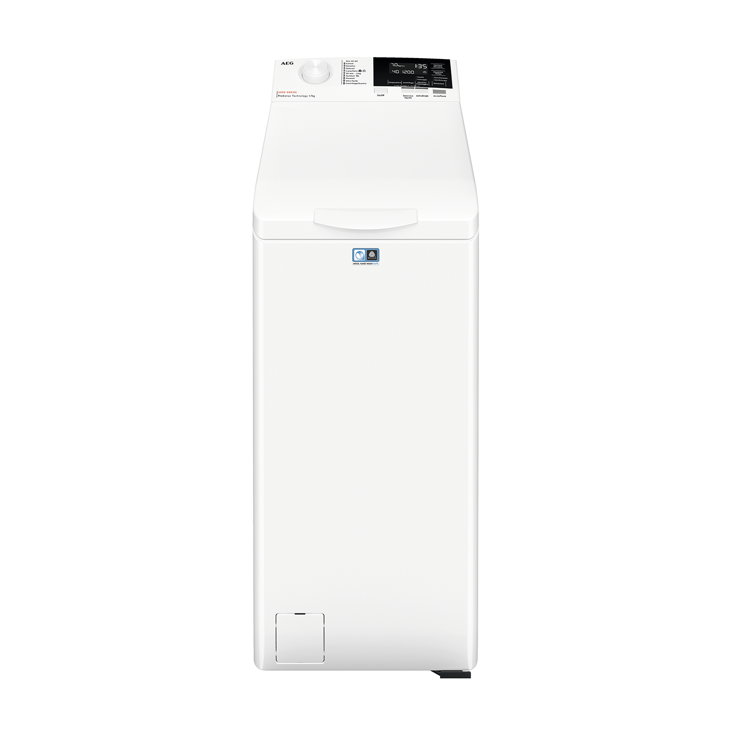 AEG Ltr6G72E Lavatrice Carica Alto, Caricamento dall'alto, 7 kg, 60 cm, Classe E