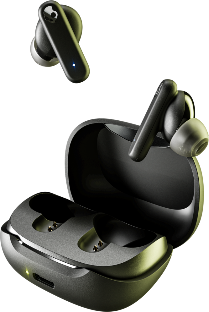 SKULLCANDY SMOKIN BUDS vezeték nélküli TWS fülhallgató, fekete (S2TAW-R740)