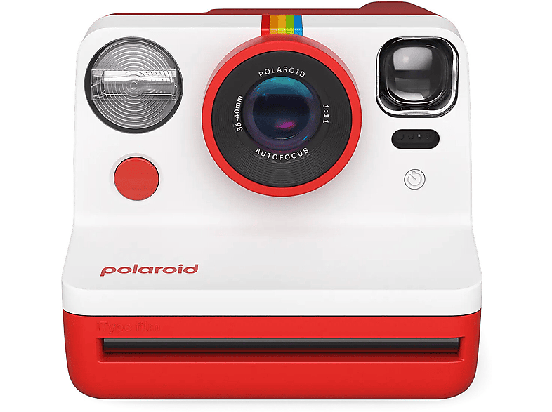 Фото - Фотокамера миттєвого друку Polaroid Aparat  Now Gen 2 Czerwony Czerwono-biały 