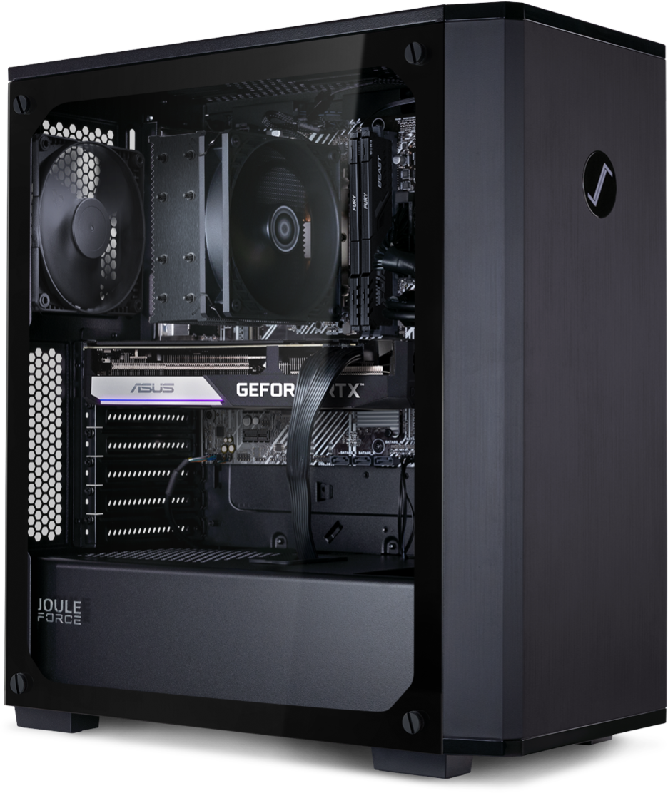 JOULEPERFORMANCE Force RTX3070 I7 SE Gaming PC, i7-11700F, 16GB RAM, 500  SSD, RTX 3070, Win11 Home, Schwarz Gaming PC, Intel® Core™ i7-11700F