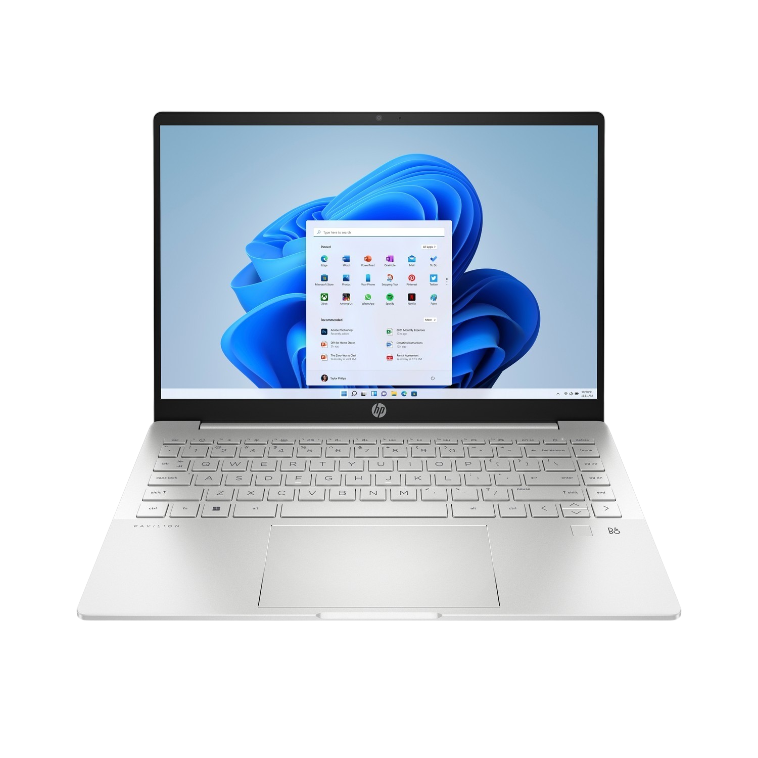 HP PAVILION PLUS 14-eh1095nd - 14 inch - Intel Core i7 - 16 GB - 1 TB - GeForce RTX 2050
