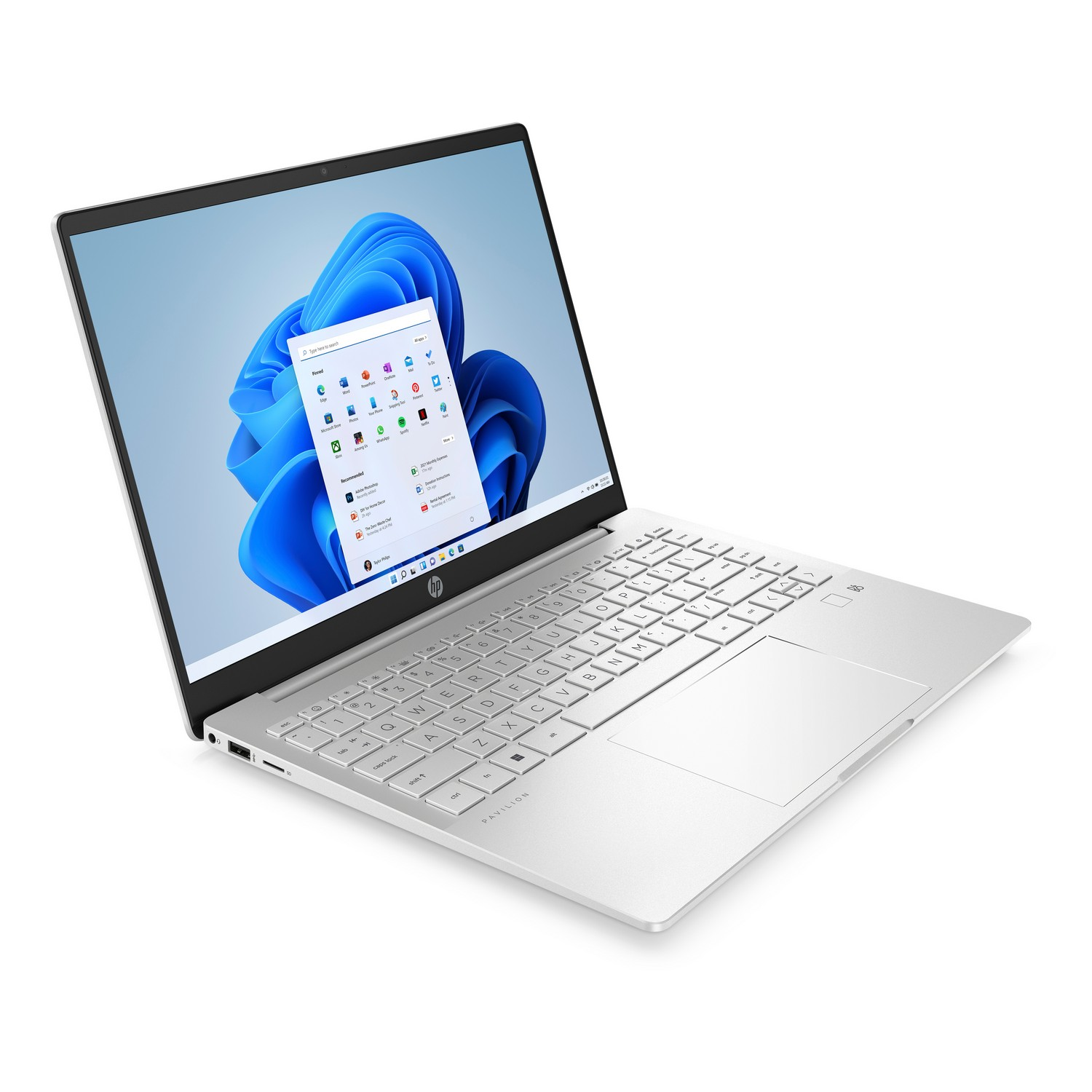 HP PAVILION PLUS 14-eh1095nd - 14 inch - Intel Core i7 - 16 GB - 1 TB - GeForce RTX 2050