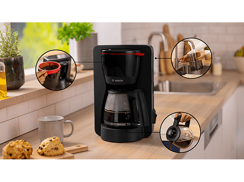 Bosch TKA2M113 MyMoment Kaffeemaschine Schwarz — Foto 5 von 5