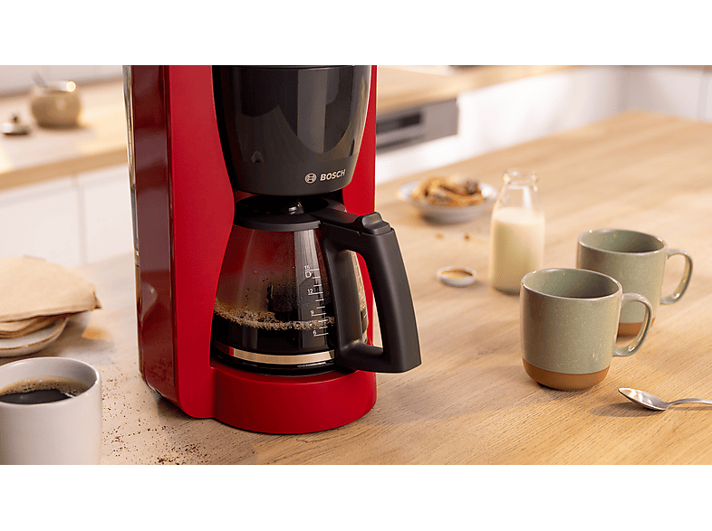 Bosch TKA2M114 MyMoment Kaffeemaschine Deep Red — Foto 2 von 5