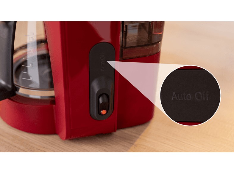 Bosch TKA2M114 MyMoment Kaffeemaschine Deep Red — Foto 3 von 5