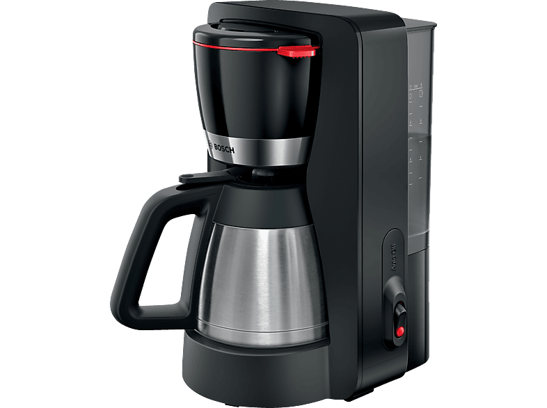 BOSCH TKA5M253 Kaffeemaschine Schwarz Kaffeemaschine mit Thermoskanne