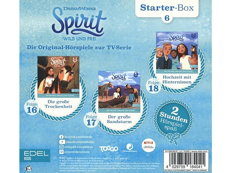 Spirit - Starter-Box(6)-Folge 16-18 [CD] — Foto 2 von 2