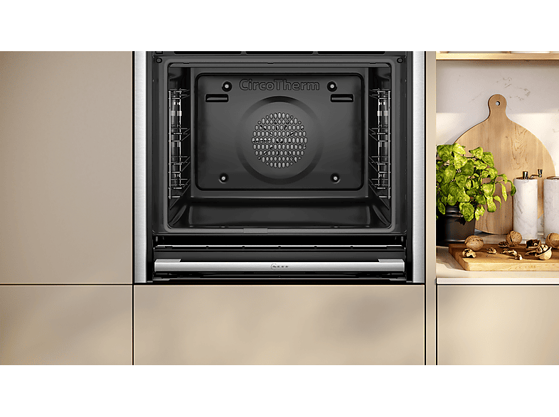 Thumbnail - NEFF B64VT73N0, Einbaubackofen (Einbaugerät, 71 l, 596 mm breit), N 90, Dampfgarfunktion