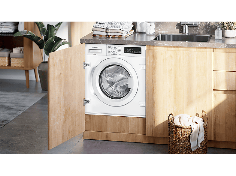 Siemens WI14W443 iQ700 Einbau Waschmaschine (8 kg, 1400 U/Min., C, Frontlader)