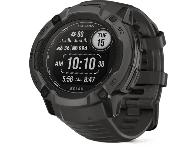 Garmin Smartwatch Instinct 2x Solar 50 Mm Graphite (010-02805-00)