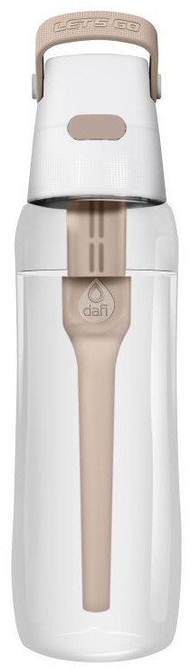 Butelka filtrująca DAFI Solid 0.7 L Cappuccino/Lawenda