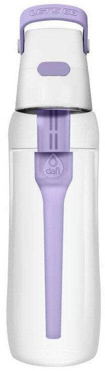 Butelka filtrująca DAFI Solid 0.7 L Cappuccino/Lawenda