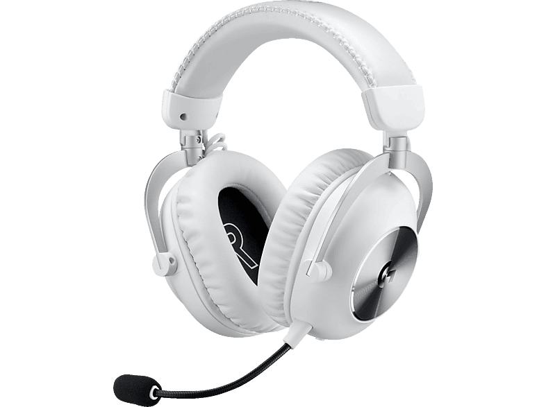 LOGITECH G PRO X 2 LIGHTSPEED Wireless, Over-ear Gaming Headset Bluetooth Weiß