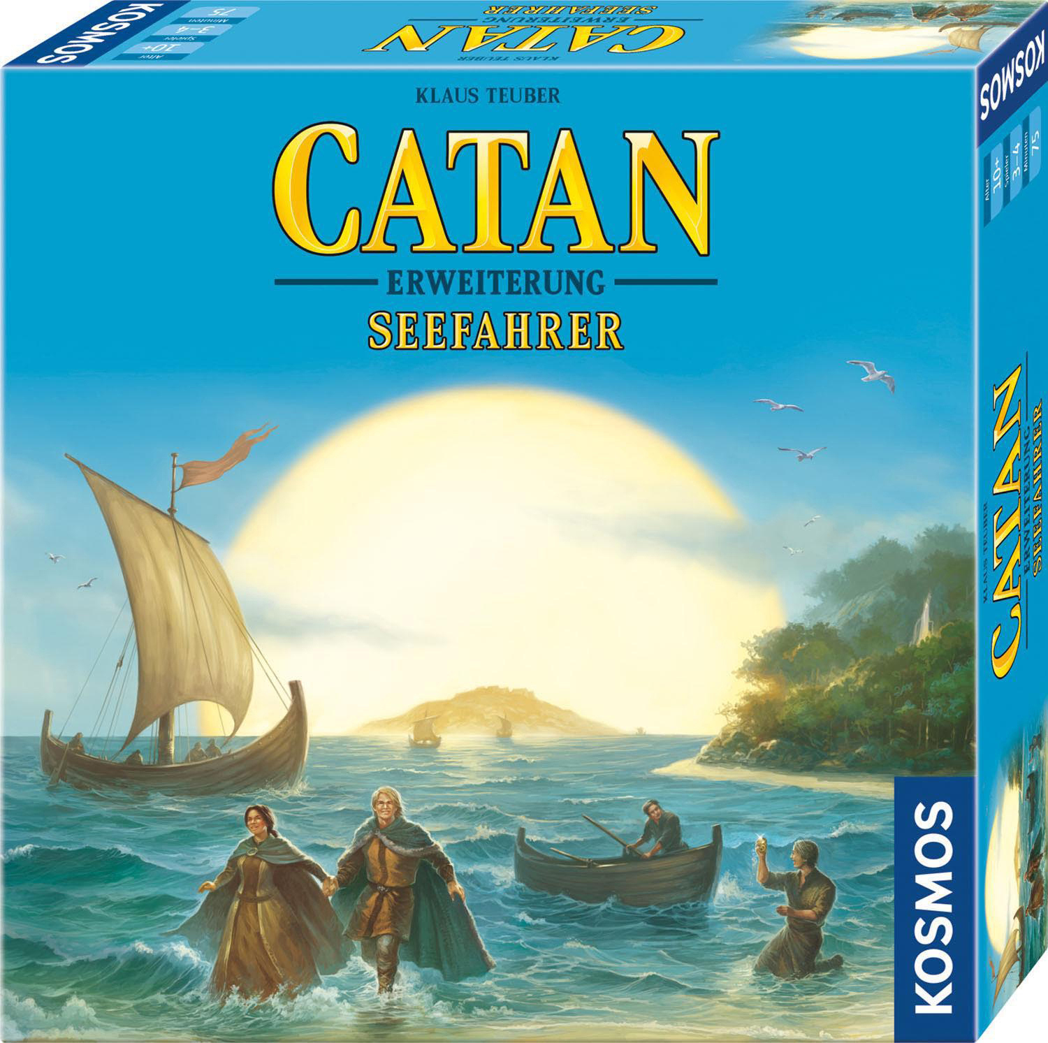 4 2022 Catan Seefahrer - Brettspiel Mehrfarbig KOSMOS Spieler 3 -
