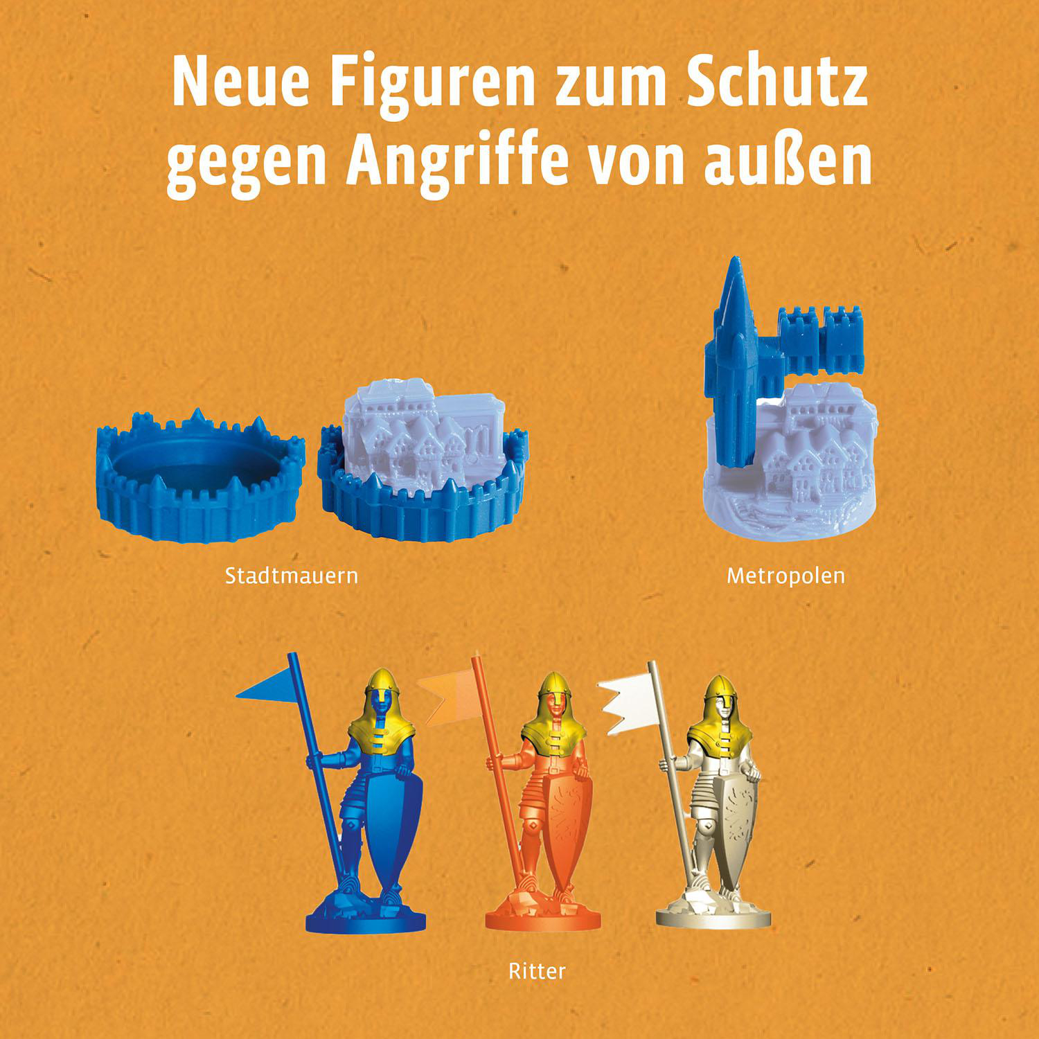 KOSMOS Catan - Städte & Ritter 3 - 4 Spieler 2022 Brettspiel Mehrfarbig