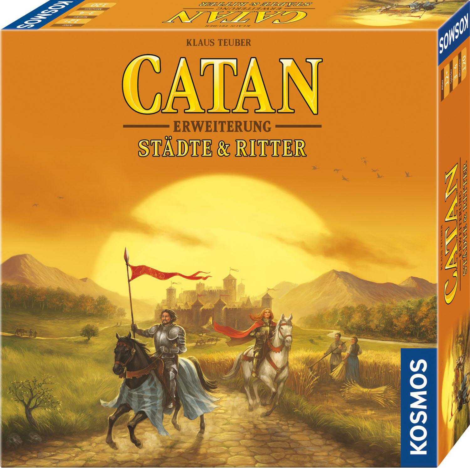 KOSMOS Catan - Städte & Ritter 3 - 4 Spieler 2022 Brettspiel Mehrfarbig