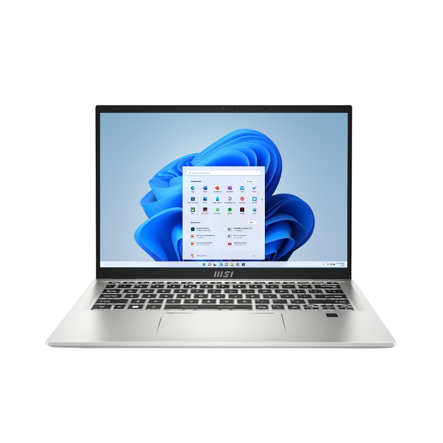 MSI Prestige 14 Evo B13M-272NL - 14 inch WUXGA - Intel Core i7 - 16 GB - 1 TB
