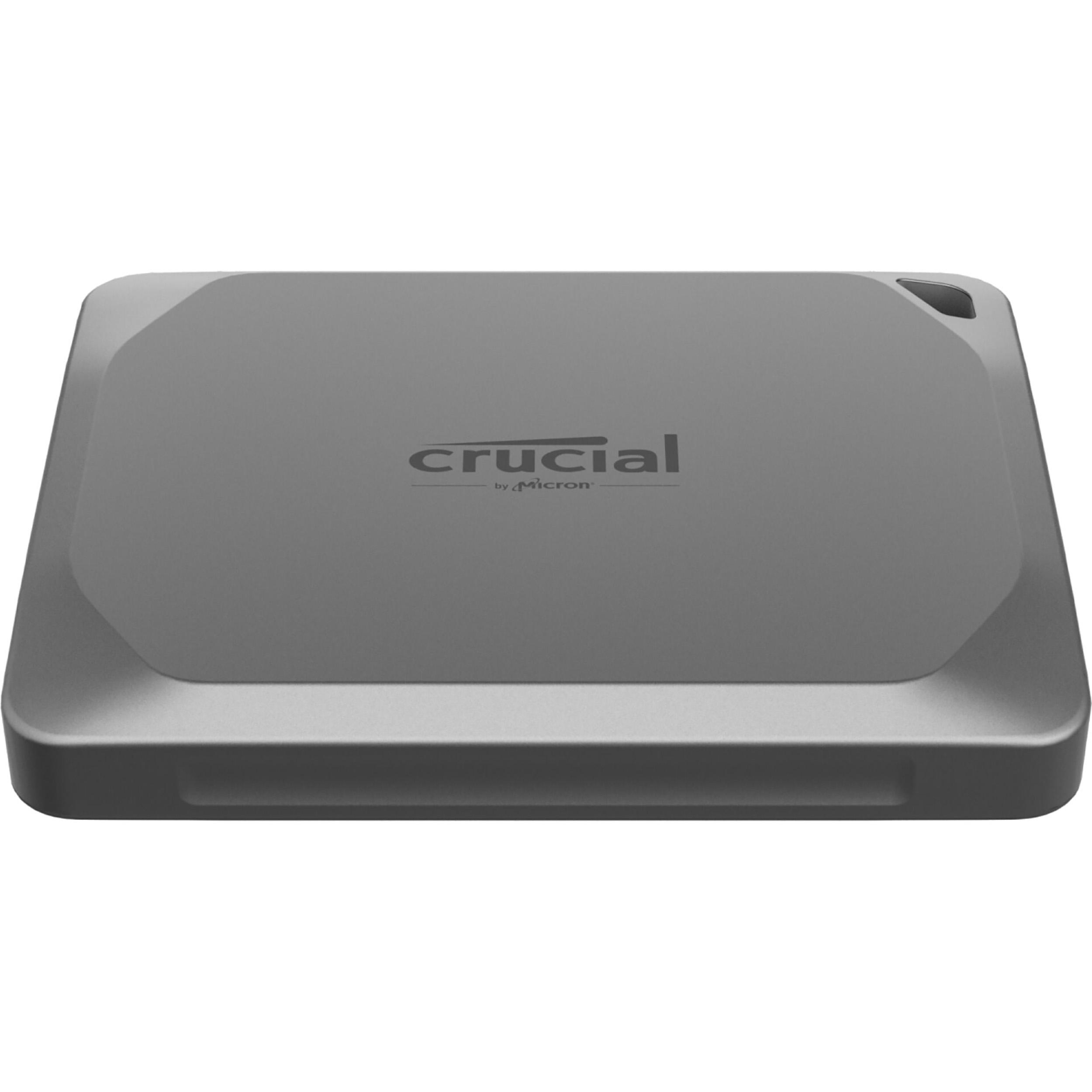 X9 CRUCIAL Pro extern, Festplatte, 2 SSD, TB Grau