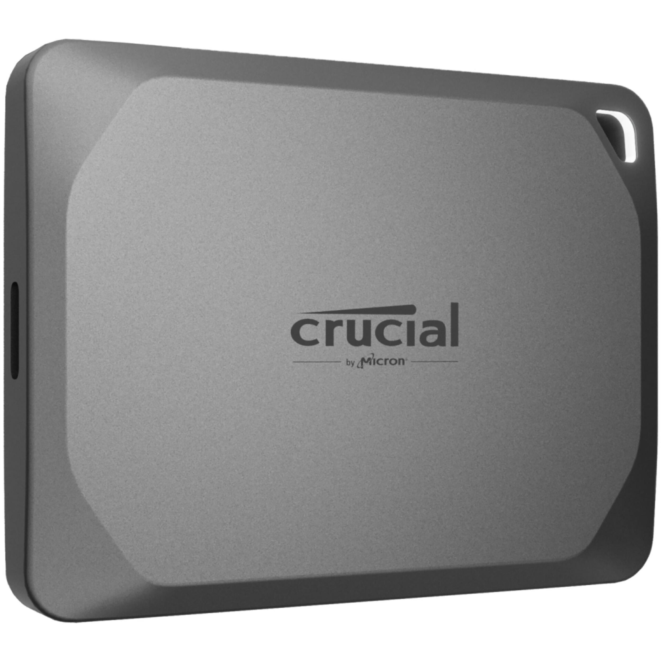 X9 CRUCIAL Pro extern, Festplatte, 2 SSD, TB Grau