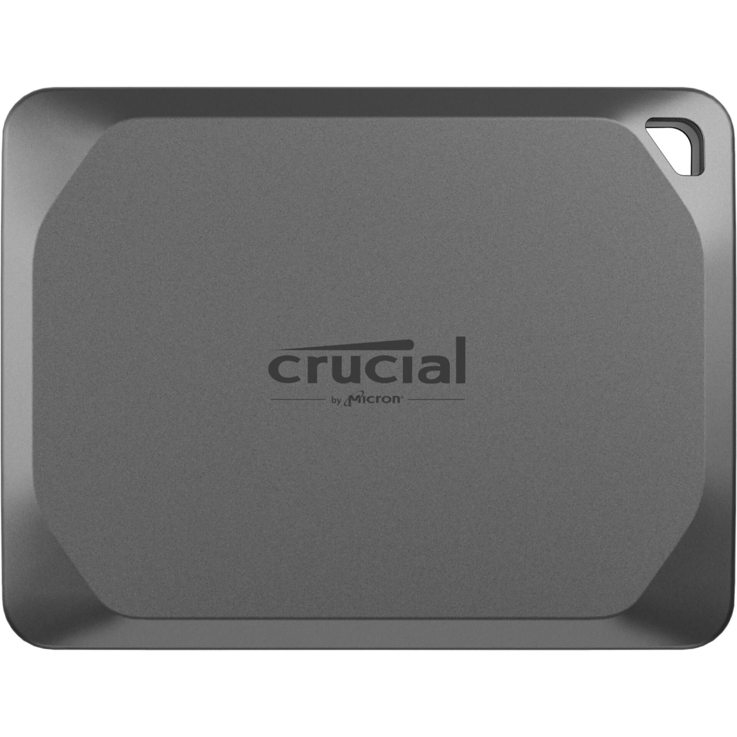 CRUCIAL X9 Pro SSD, Grau Festplatte, 2 extern, TB