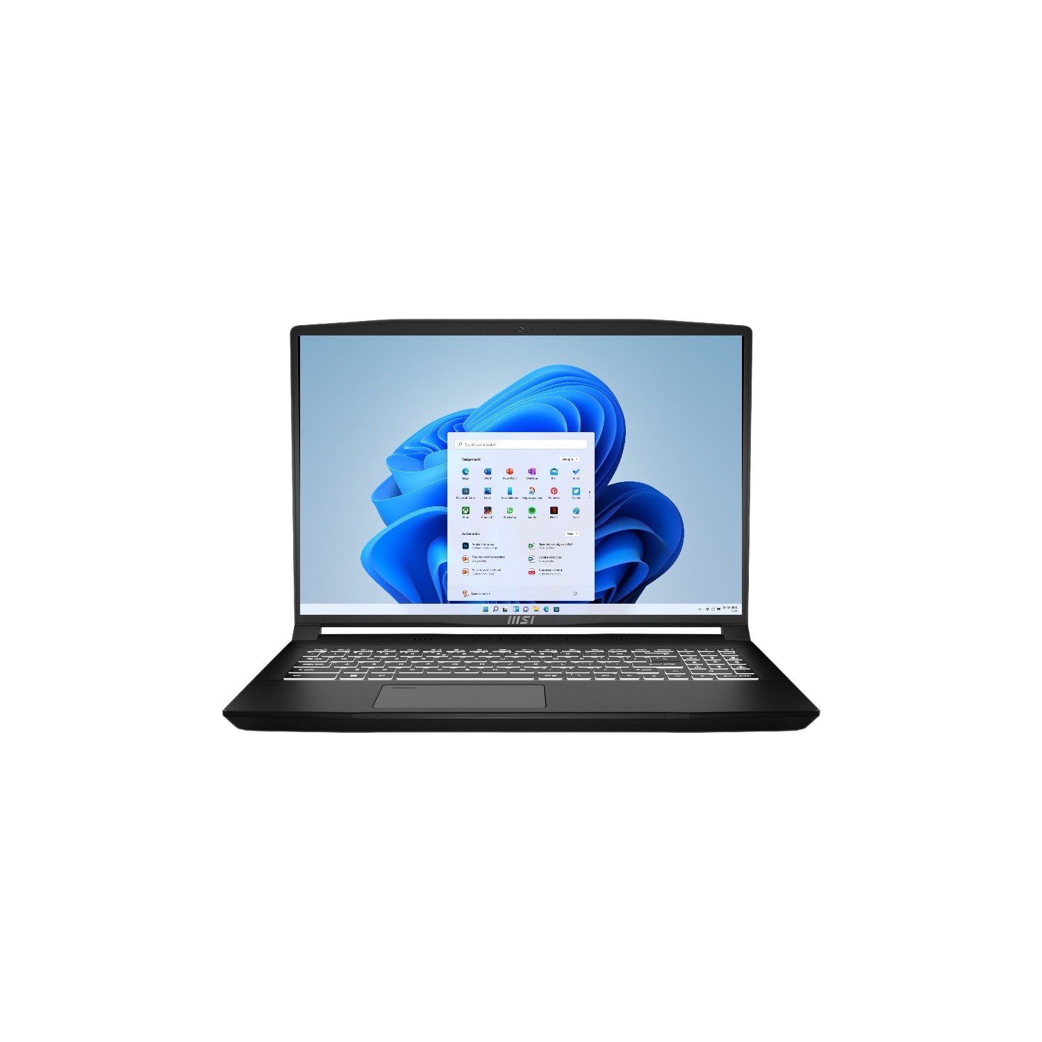 MSI Creator M16 B12UDX-483NL - 16 inch WUXGA - Intel Core i7 - 16 GB - 1 TB - GeForce RTX 3050
