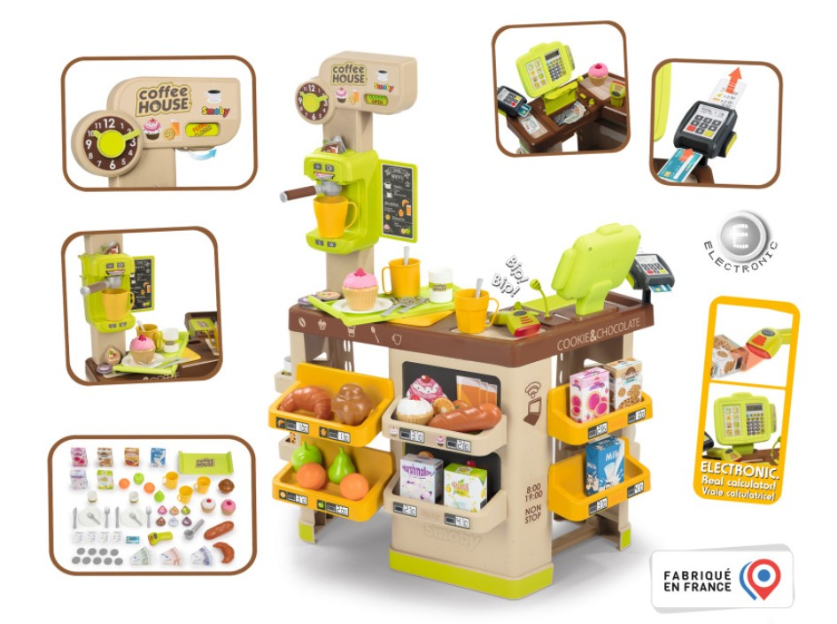 Spielset Mehrfarbig House SMOBY Coffee