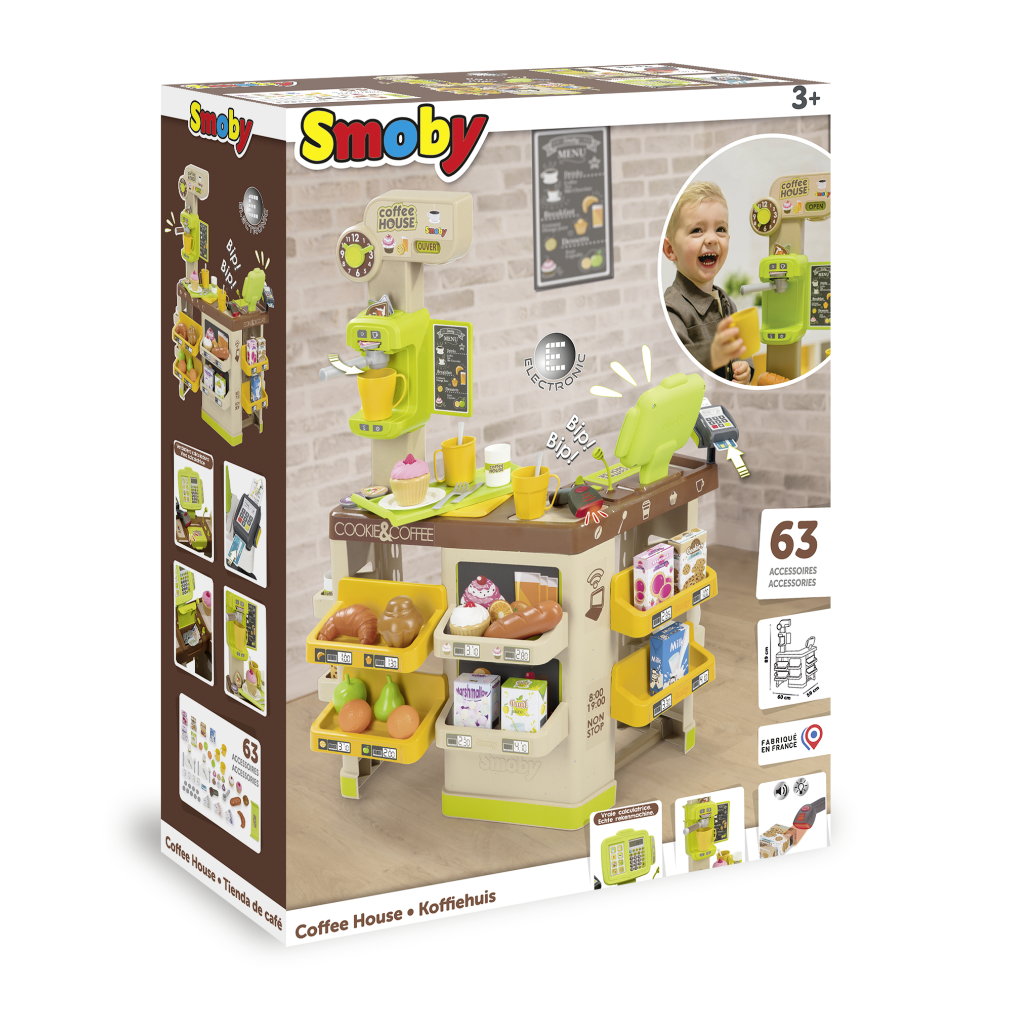 SMOBY Mehrfarbig House Spielset Coffee