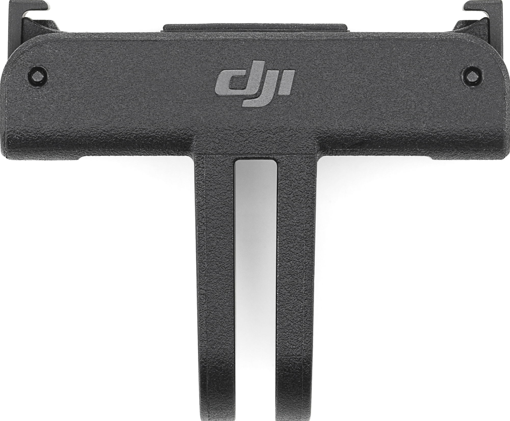Un support de drone DJI noir avec le logo DJI.