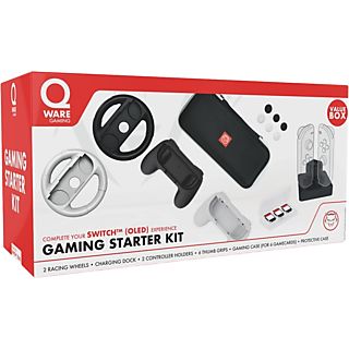 QWARE Switch Gaming Starter Kit Zwart/Wit