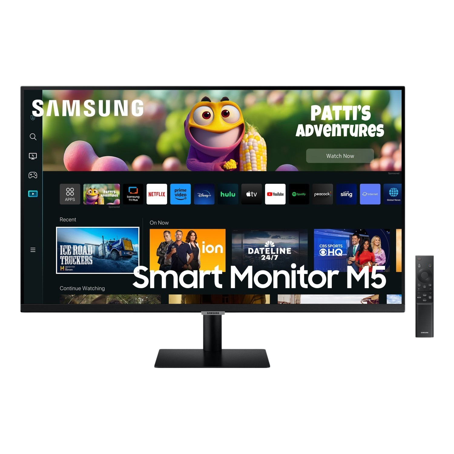Samsung Smart Monitor M5 Ls27cm500euxen - 27 Inch 1920 X 1080 (full Hd) Va-paneel