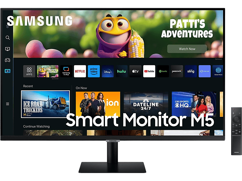 SAMSUNG Smart Monitor M5 LS27CM500EUXEN 27 inch 1920 x 1080 (Full