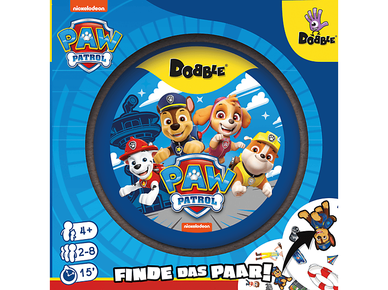 ZYGOMATIC Dobble Paw Patrol Kinderspiel Mehrfarbig Kinderspiele