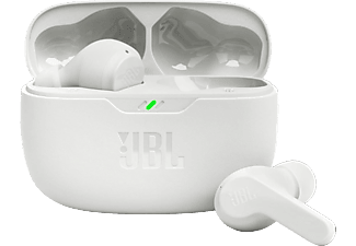 JBL Vibe Beam - True Wireless Kopfhörer (In-ear, Weiss)