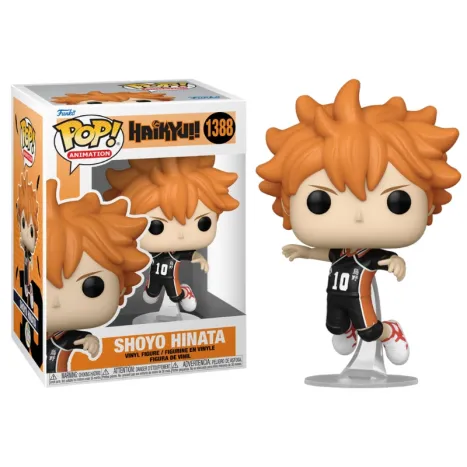 Una figura Funko Pop de Shoyo Hinata de Haikyuu!