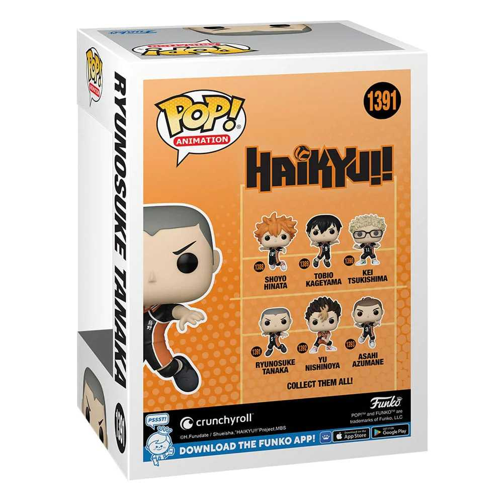 Caja de animación Haikyuu!! Pop!. Personajes al frente.