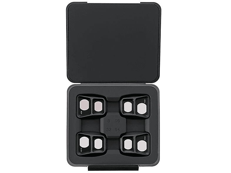 Thumbnail - DJI AIR 3 ND-Filterset (ND8/16/32/64) Filter, Schwarz