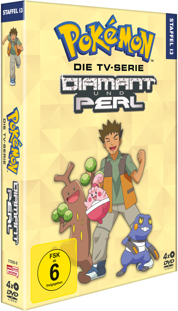 DVD-Hülle mit Pokémon-Charakteren und -Titel.