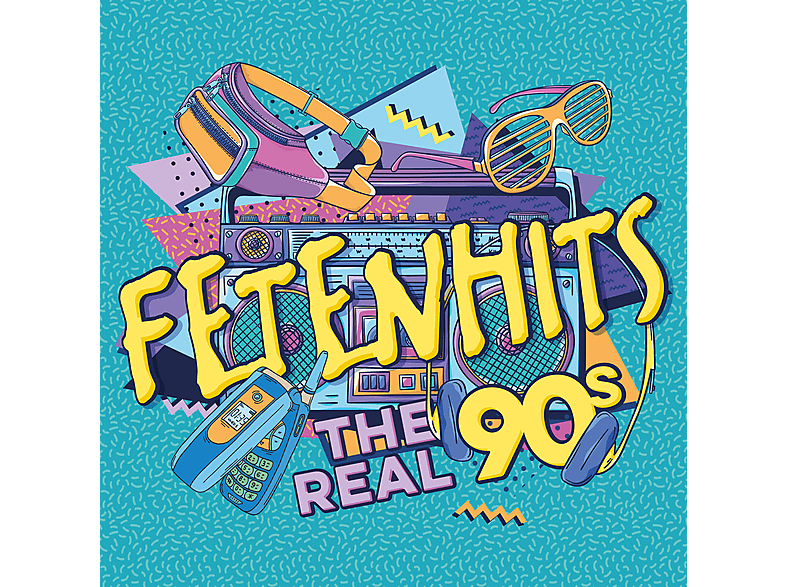 Various - FETENHITS - THE REAL 90S - (CD)